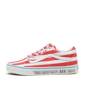 NEW IN BOX Vans x Where's Waldo Old Skool Shoes International Stripes WOMENS 5
